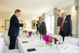 David Cameron meets Subrahmanyam Jaishankar at the MSC 2024