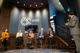 Faisal bin Farhan Al Saud, Subrahmanyam Jaishankar at the MSC 2024