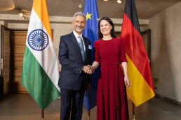 Außenminister Subrahmanyam Jaishankar, Indien, und Annalena Baerbock, Deutschland | MSC 2024 | 8382 | Copyright Effinger