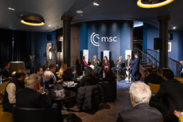 Jon Huntsman, Subrahmanyam Jaishankar, auf der MSC 2025 | 5625 | © Effinger